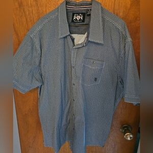 English Laundry Blue Casual Shirt 3X